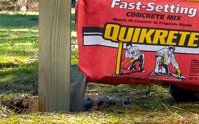 Image of quikrete in the bag