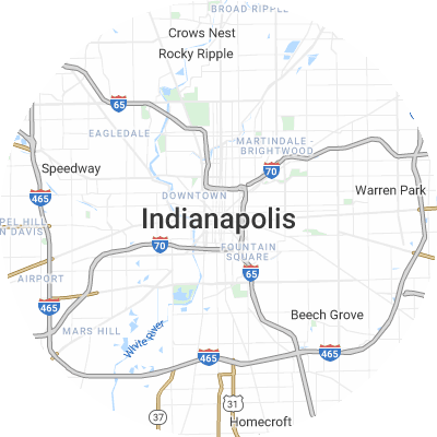 Best concrete companies in Indianapolis, IN map