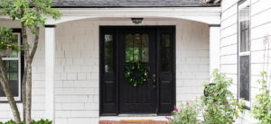 nice front door of a home